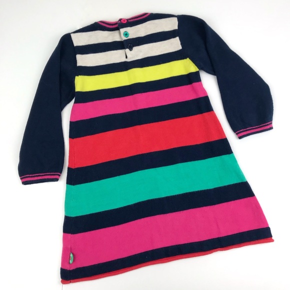 BLANC DE BLANC Striped Sweater Dress 24month - Picture 2 of 6